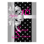 Sweet Sixteen Invitation Card-Customize