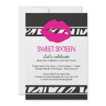 Sweet Sixteen Party Invitation