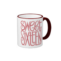 Sweet Sixteen Pink Mug