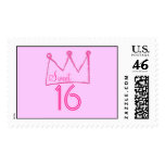 sweet sixteen postage stamps