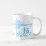 Sweet Sixteen Snowy Princess-Customize Coffee Mug