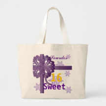 Sweet Sixteen Transformation-Customize Canvas Bag