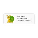 Sweet Smiling Snail Labels