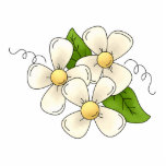 Sweet Spring Flower Blossom Cartoon Clipart Design photo sculptures