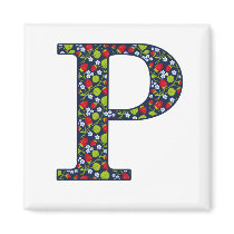 Sweet Strawberry P magnets