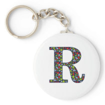 Sweet Strawberry R keychains