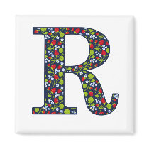 Sweet Strawberry R magnets