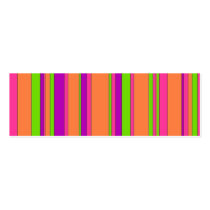 sweet stripe profile card business cards