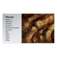 Sweet - Strudel - Almond Strudel Abstract Business Card Template