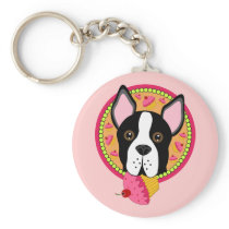 Sweet Terrier Keychains