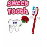 Sweet Tooth Cute Cartoon T-shirts For Women