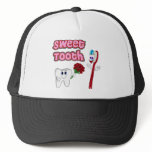 Sweet Tooth Cute Cartoon T-shirts For Women hats