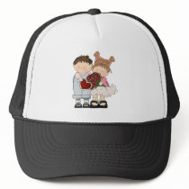 sweet valentine kids hat