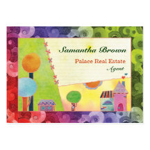 Sweet Village: Real Estate Business Cards