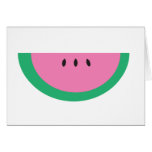 Sweet Watermelon Greeting Card