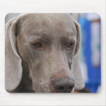 Sweet Weimaraner Dog Mouse Pad