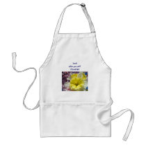 Sweet when you Add Chocolate! apron Daffodils