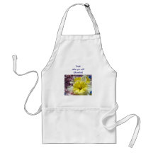 Sweet when you Add Chocolate! apron Daffodils