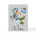 Sweet William  - Flower Children Blank Notecard
