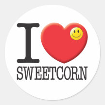 Sweetcorn Stickers