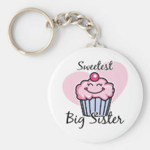 Sweetest Big Sister Key Chain
