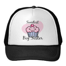 Sweetest Big Sister Trucker Hats