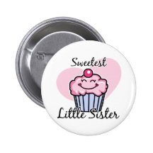 Sweetest Little Sister Pins