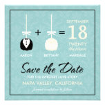 Sweetest Love Cakepop Modern Save the Date Personalized Invite
