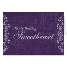 Sweetheart Anniversary Romance Card