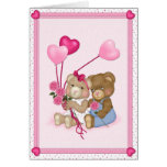 Sweetheart Bears Greeting Cards