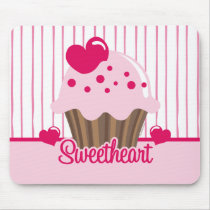 Sweetheart Cupcake Mousepad