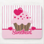 Sweetheart Cupcake Mousepad
