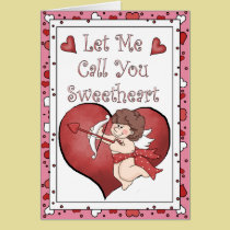 Sweetheart Cupid cards