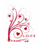 Sweetheart Tree Girlfriend Gift - Ladies T-shirt