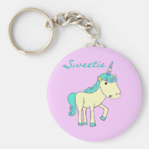 Sweetie the Unicorn Keychain