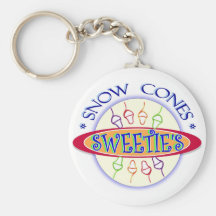 Sweetie's Snow Cones Promo Keychain