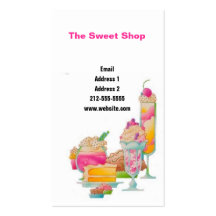 Sweets! Business Card Templates