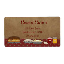 Sweets Label