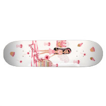 Sweets Shoppe Fairy White Skateboard