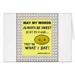 SweetWords Cards