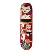 Sweltering City : Foamy & Germaine Skateboard