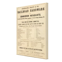 Swetland, Pratt and Company Gallery Wrap Canvas