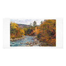 Swift River Autumn Photo Card