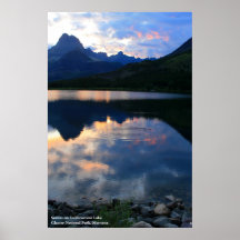 Swiftcurrent Sunset Posters