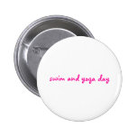 swim and yoga day pin