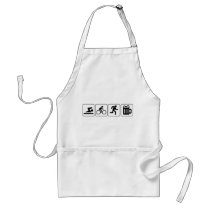 Swim Bike Run Drink Aprons
