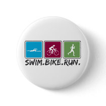 swim bike run (triathlon) pins