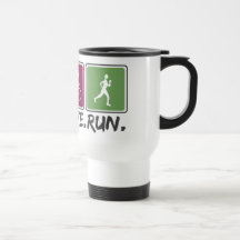 swim bike run (triathlon) coffee mugs