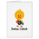 Swim Chick Card