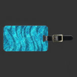 Swim in the Pool luggage tags